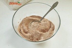 Шоколадные пирожные с кокосом - фото шаг 3