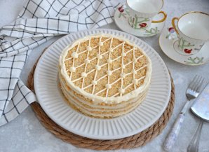 Торт "Пломбир" на сковороде - фото шаг 19