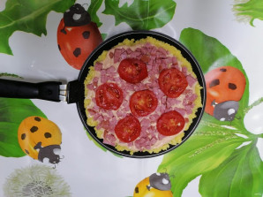 Пицца на поленте "Bravolli" - фото шаг 11