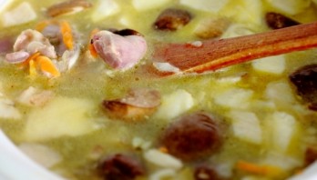 Суп из белых грибов со сливками - фото шаг 3