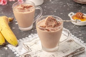 Десерт из ряженки с бананом и какао - фото шаг 11