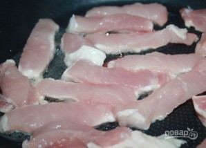 Китайская лапша со свининой - фото шаг 1