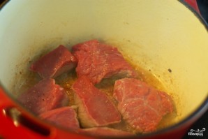 Мясо по-бургундски - фото шаг 5