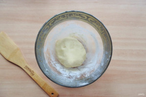 Грушевый пирог с заварным кремом - фото шаг 6