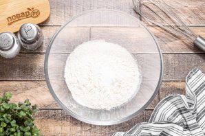Постная пицца с грибами - фото шаг 4