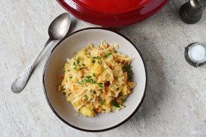 Овощное рагу с картофелем и капустой - фото шаг 12