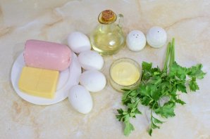 Рулет с ветчиной - фото шаг 1