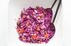 Салат из фиолетовой капусты - фото шаг 6