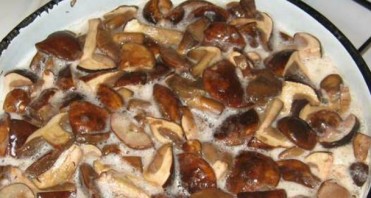 Маринованные белые грибы с уксусом - фото шаг 3