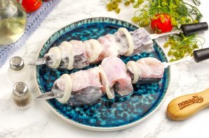 Шашлык из сома - фото шаг 5