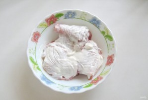 Курица запеченная с кабачками и картофелем в духовке - фото шаг 7