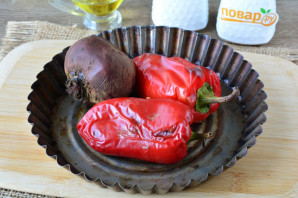 Салат из свеклы с болгарским перцем - фото шаг 2