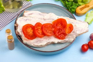 Минтай в фольге в духовке - фото шаг 5