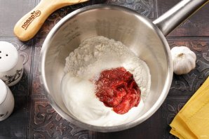 "Гнезда" с фаршем - фото шаг 4