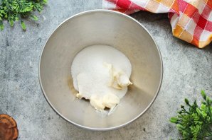 Творожный кекс в мультиварке - фото шаг 2