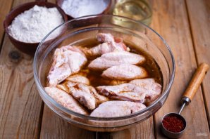 Крылышки кфс в аэрогриле - фото шаг 5