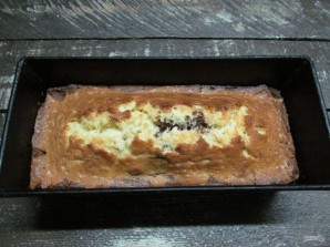 Ванильный кекс с влажной шоколадной начинкой  - фото шаг 10