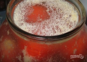 Малосольные помидоры с горчицей - фото шаг 3