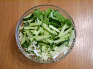 Салат капустный витаминный - фото шаг 5
