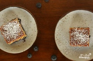 Пирог с черникой и коричневым сахаром - фото шаг 3