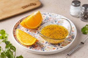 Апельсиновая салатная заправка с орегано - фото шаг 5