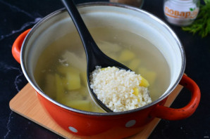 Диетический суп с рисом - фото шаг 4