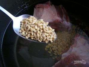 Суп из перловки с мясом - фото шаг 2