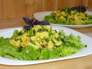 Салат с курицей и сухофруктами - фото шаг 3