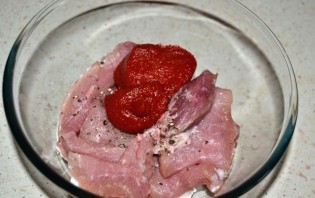 Мясо на шпажках в духовке - фото шаг 2