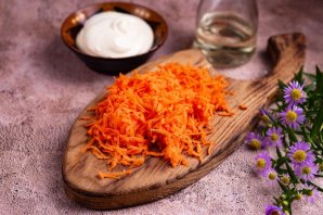 Печень с морковью и луком - фото шаг 4