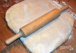 Простой хачапури с сыром в духовке - фото шаг 1