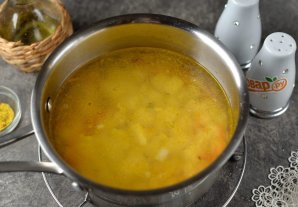 Суп-пюре из спаржи и брокколи
