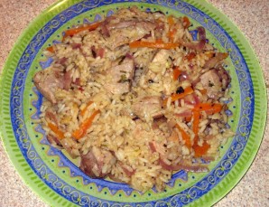 Свинина с рисом и овощами - фото шаг 6