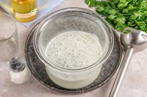 Соленый напиток из йогурта - фото шаг 5