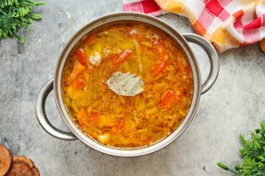 Щи рыбные - фото шаг 10