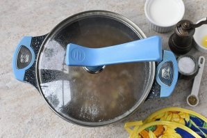 Суп-пюре из печени - фото шаг 6