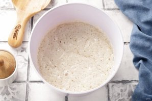 Блины дрожжевые на воде - фото шаг 10