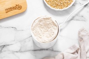 Оладьи из зеленой гречки - фото шаг 2