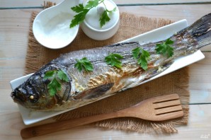 Рыба, запеченная под соусом в духовке - фото шаг 6