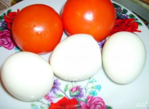 Яйца фаршированные "Грибная полянка" - фото шаг 1