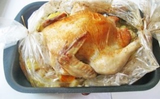 Курица в духовке с овощами - фото шаг 9