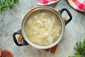 Белый суп