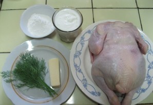 Курица в сметанном соусе - фото шаг 1