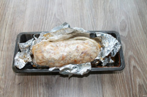 Домашняя куриная колбаса с желатином - фото шаг 10