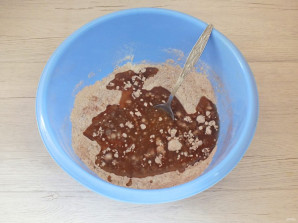 Шоколадный кекс на растительном масле - фото шаг 5