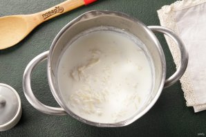 Молочный суп с вермишелью - фото шаг 7