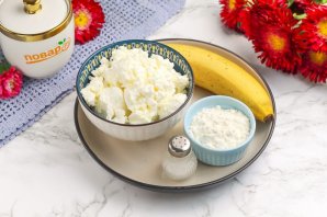 Творожная запеканка без яиц - фото шаг 1