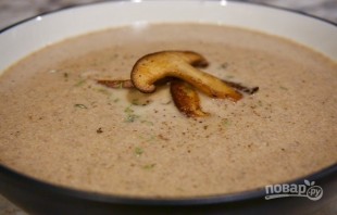 Грибной суп-пюре на сливках - фото шаг 7