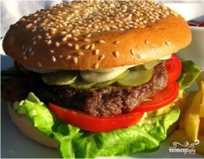 Котлета для гамбургера - фото шаг 5