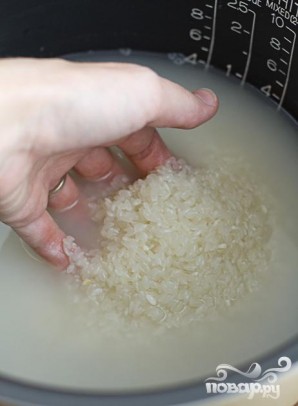 Японский рис с говядиной и сыром - фото шаг 1